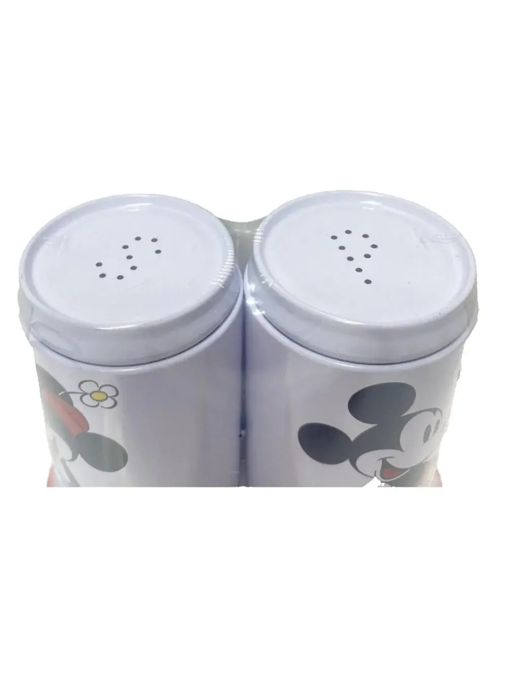 Disney Mickey & Minnie Mouse Salt & Pepper Shakers 3pc Set New